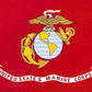 U.S. Marine Corps Flag Fleece Blanket 50"x60" Soft Marines USMC Throw Cover