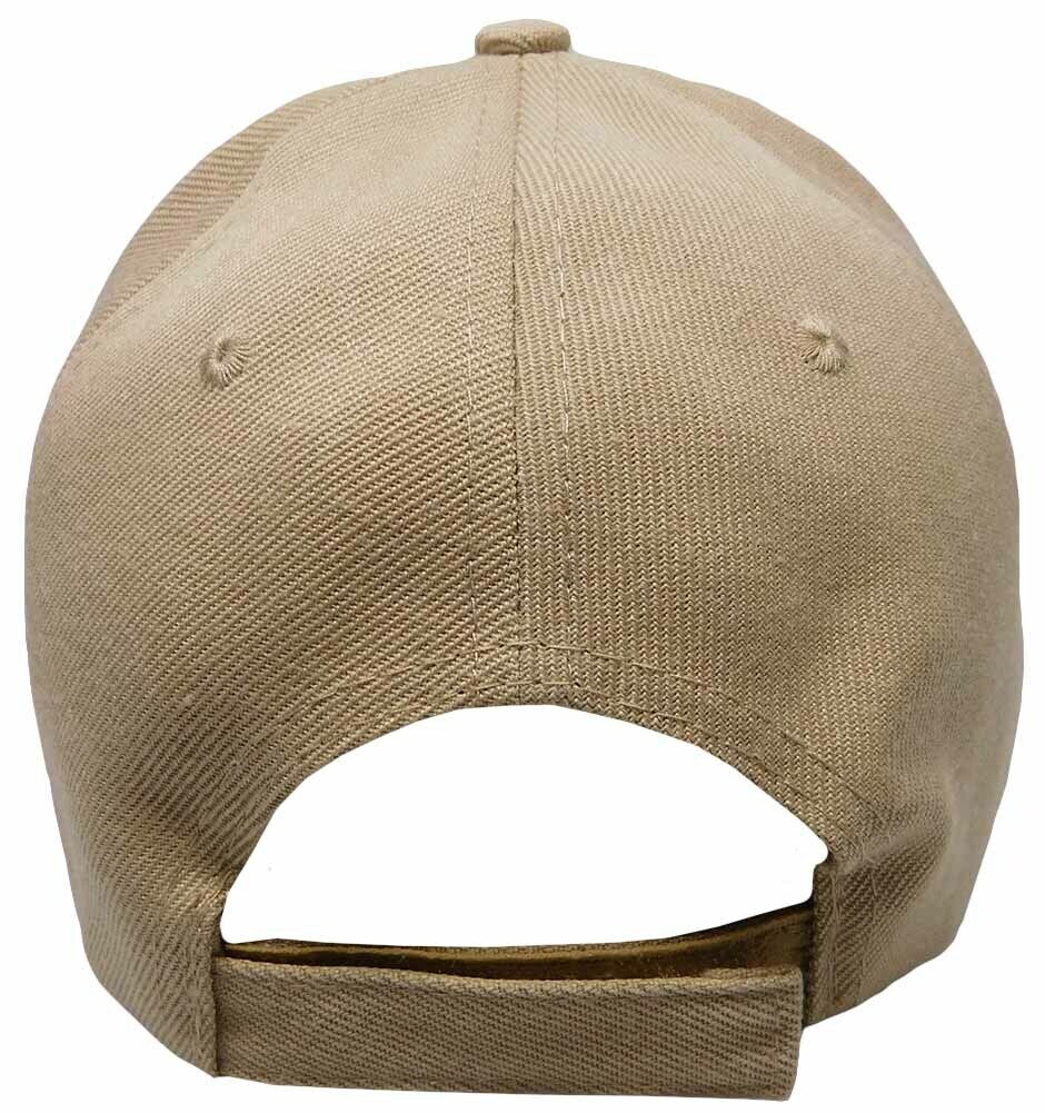 USA US U.S. America American Flag Khaki Tan Patch Baseball Cap CAP610A Hat