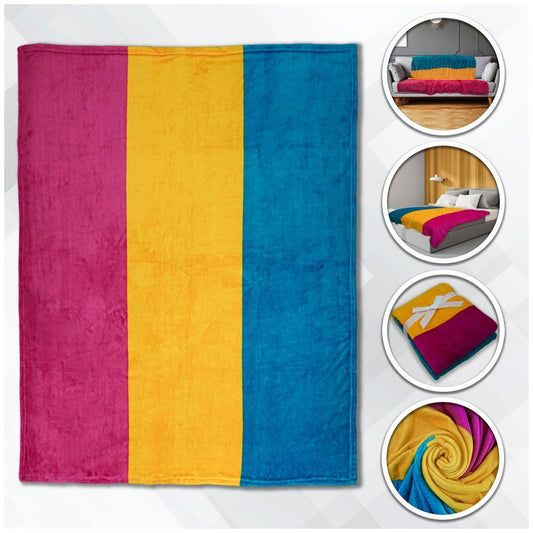 Pansexual 50x60 50"x60" Soft Plush Fleece Blanket Throw