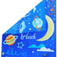 Love You To The Moon & Back Blue 50x60 50"x60" Soft Plush Fleece Blanket Throw