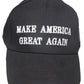 President Trump 2024 Make America Great Black USA American Embroidered Cap Hat