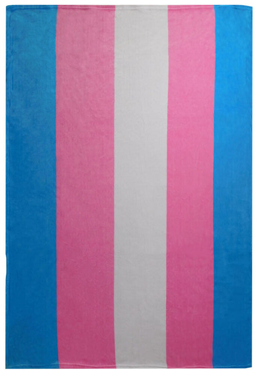 Transgender Plain Pride 50x60 50"x60" Plush Fleece Blanket Throw