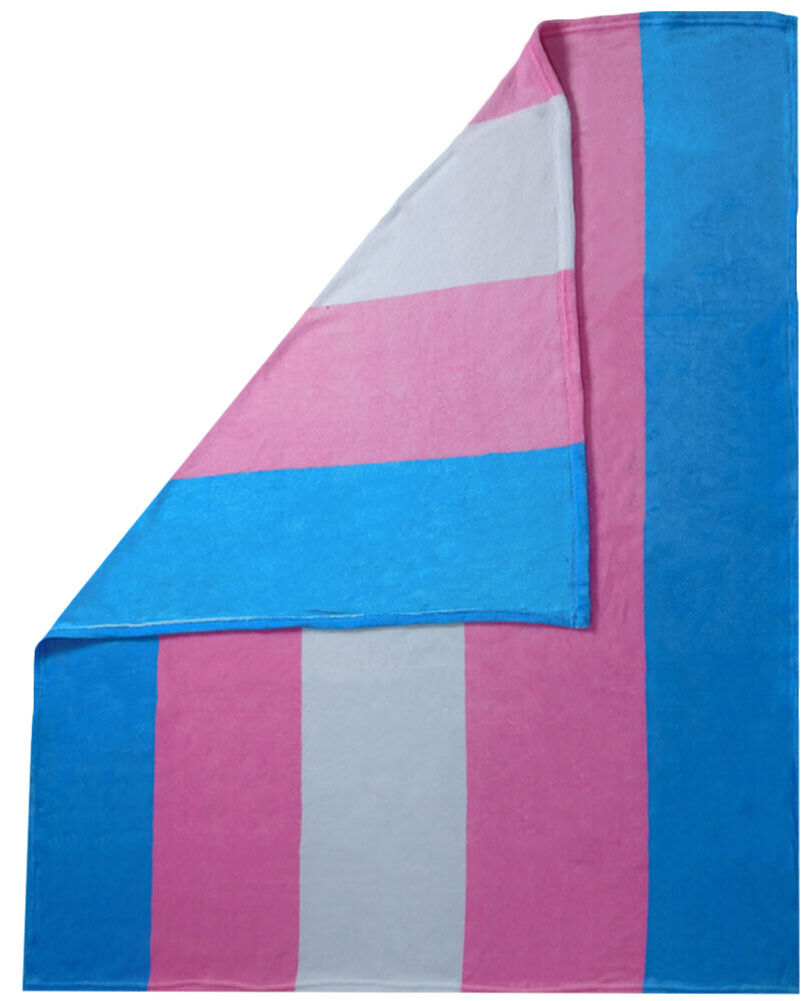 Transgender Plain Pride 50x60 50"x60" Plush Fleece Blanket Throw