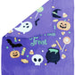 Halloween Is A Real Treat Purple 50x60 50"x60" Soft Plush Fleece Blanket Throw