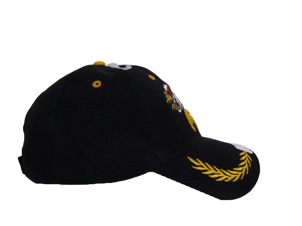 Black Screaming Eagle Claw USA US America American Baseball Cap Hat CAP678 TOPW