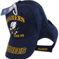 Seabees U.S. Navy USN "Can Do" Navy Blue Embroidered Cap Hat CAP602R