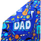 World's Best Dad Blue 50x60 50"x60" Soft Plush Fleece Blanket Throw