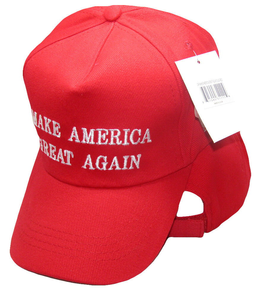 President Trump Make America Great Red USA American Embroidered Cap Hat (RUF)