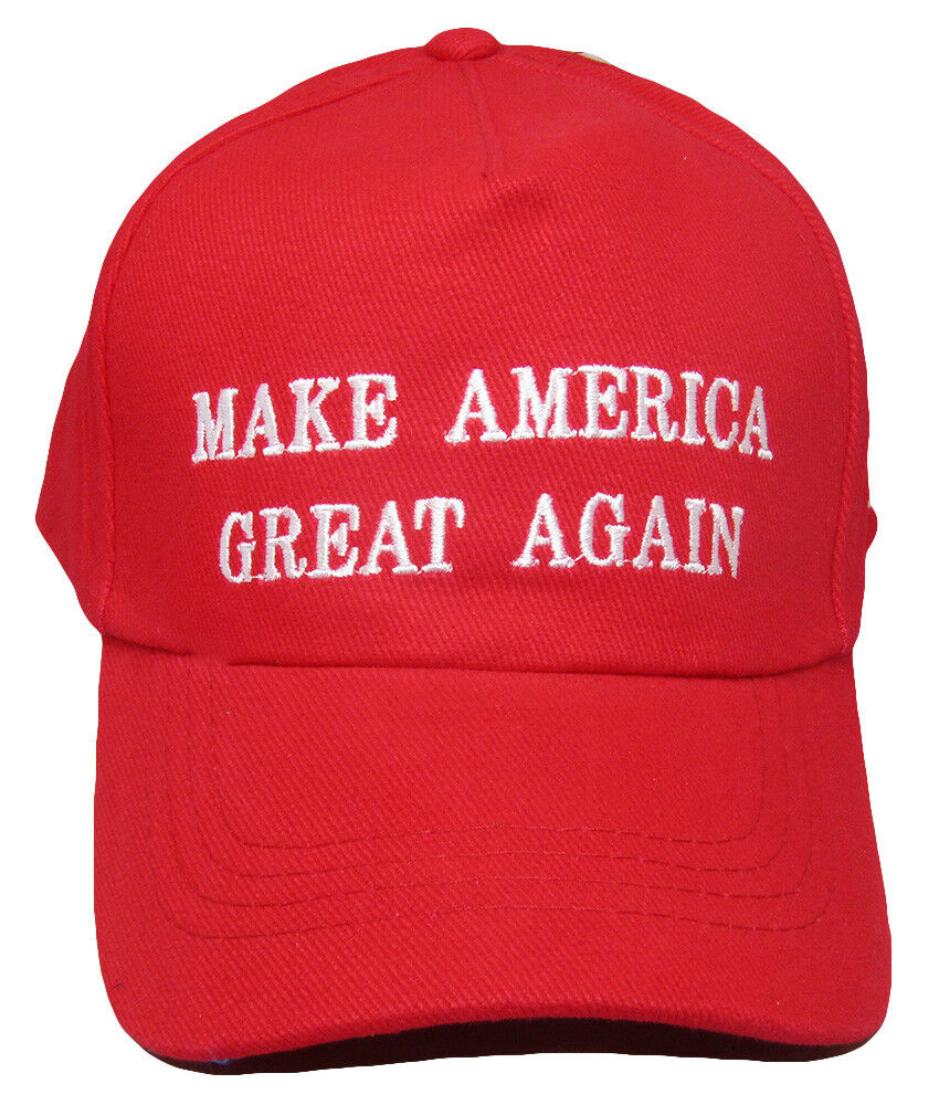 President Trump Make America Great Red USA American Embroidered Cap Hat (RUF)