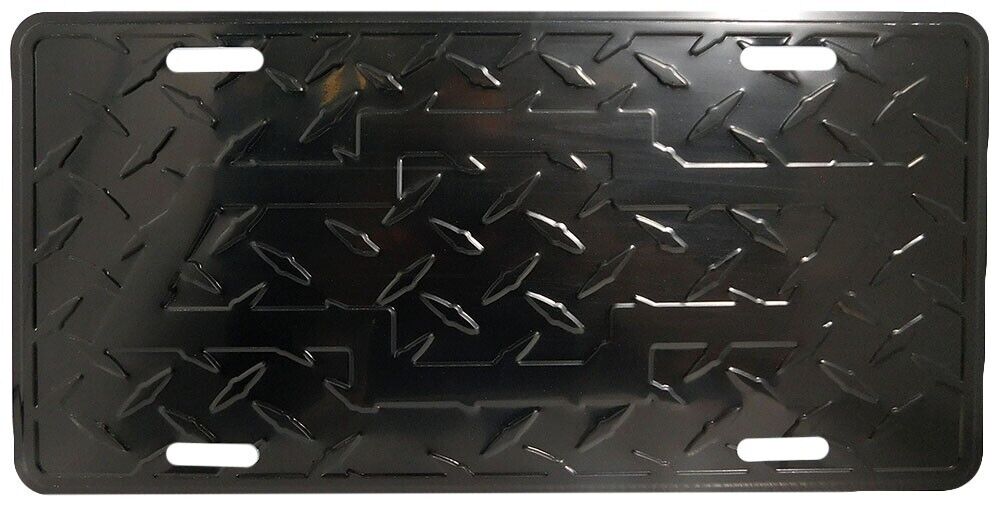 Chevy Chevrolet Black Diamond Deck 6"x12" License Plate