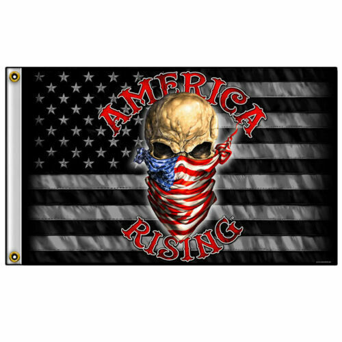 AMERICA RISING USA FLAG PATRIOTIC (3' X 5') FLAG 3x5