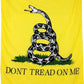 Don't Tread on Me Blanket Gadsden Blanket