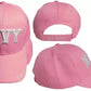 United States Navy 3-D Letters Pink Adjustable Embroidered Cap Hat - Licensed