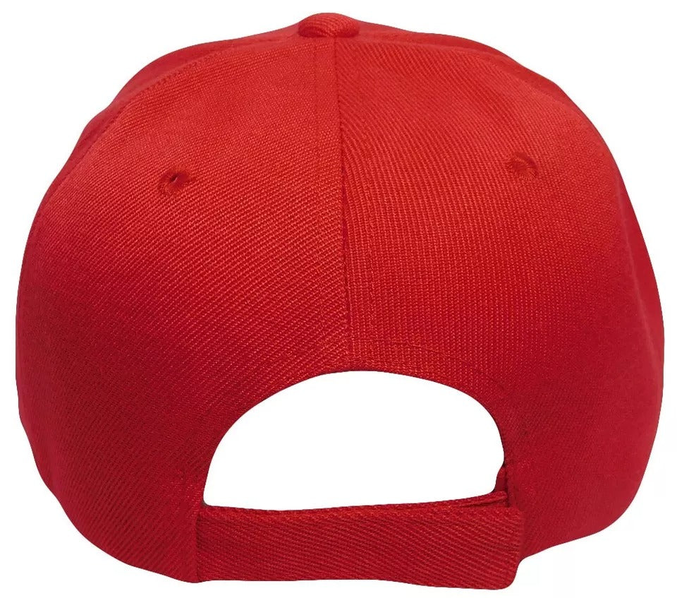 Trump 2024 I'm Voting For The Convicted Felon Red Embroidered Baseball Cap Hat