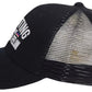 Trump 2024 I'm Voting For The Convicted Felon Black Mesh Embroidered Cap Hat