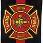 Fire Department Blanket Red Line Blanket Thin Red Line Support Local Firefighter