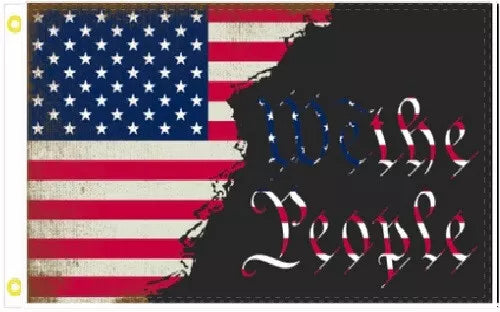 3X5 USA WE THE PEOPLE TACTICAL FLAG BANNER 100D