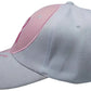 Breast Cancer Awareness Pink Ribbon Embroidered Adjustable Ball Cap Hat