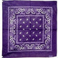 22"x22" 100% Cotton print cotton bandana.