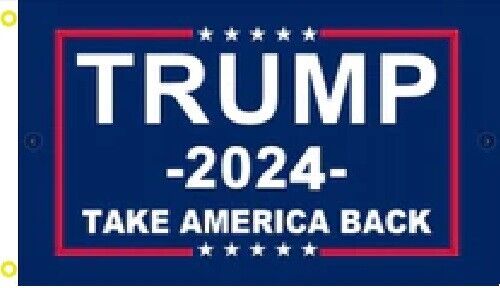 Trump 2024 President Flag Take Save America Back 3x5 Feet Donald Trump MAGA 100D