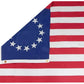 3X5 Betsy Ross Outlined Star 5X3 Premium Embroidered 420D POLYESTER Flag Banner