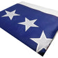 4x6 Betsy Ross Outlined Star 6X4 Premium Embroidered 420D POLYESTER Flag Banner