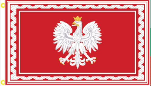 3X5 POLAND PRESIDENTIAL EAGLE CREST FLAG BANNER 100D