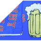 3x5 This Bar Is Open Advertising Blue 3'x5' 100D Woven Poly Nylon Flag Banner