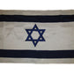 3X5 FT Embroidered SEWN Israel Star of David JEWISH 100% COTTON BOAT Flag