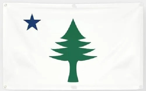 3X5 Maine 1901 AN APPEAL TO HEAVEN LIBERTY TREE FLAG BANNER