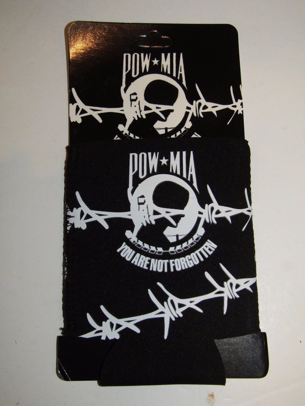 Powmia POW MIA Prisoner of War Missing in Action Barbwire Can Jack